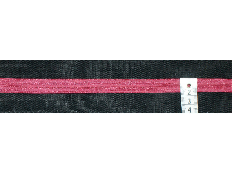 Foldeelastik - Rød, vinrød, støvet